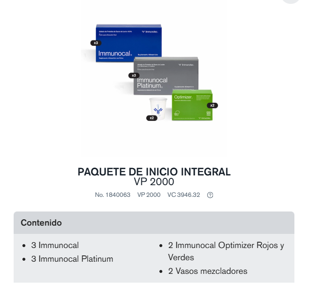 Paquete de Inicio Integral